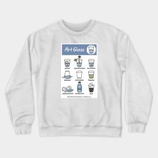 Art Glass Crewneck Sweatshirt